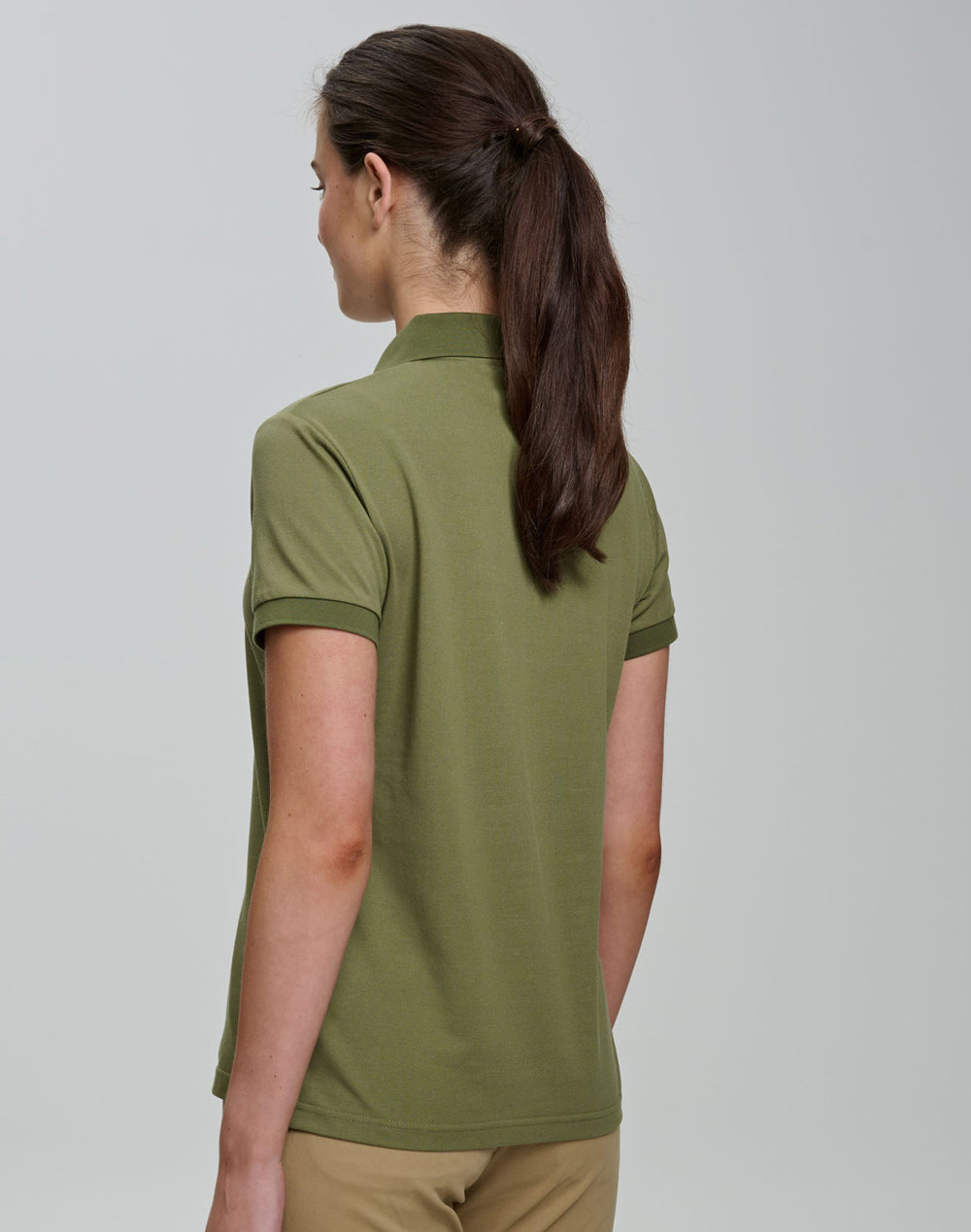 Winning Spirit Ladies Ultrafine Cotton Pique Short Sleeve Polo (PS72)