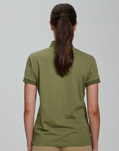 Winning Spirit Ladies Ultrafine Cotton Pique Short Sleeve Polo (PS72)