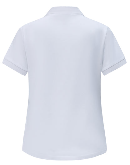 Winning Spirit Ladies Ultrafine Cotton Pique Short Sleeve Polo (PS72)