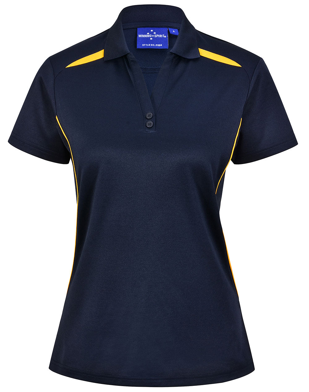 Winning Spirit Ladies Sustainable Poly/Cotton Contrast SS Polo-(PS94)