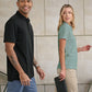 Winning Spirit Sustainable Jacquard Knit Polo Ladies(PS96)