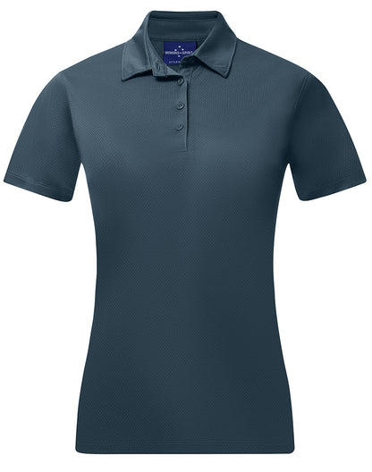 Winning Spirit Sustainable Jacquard Knit Polo Ladies (PS96)