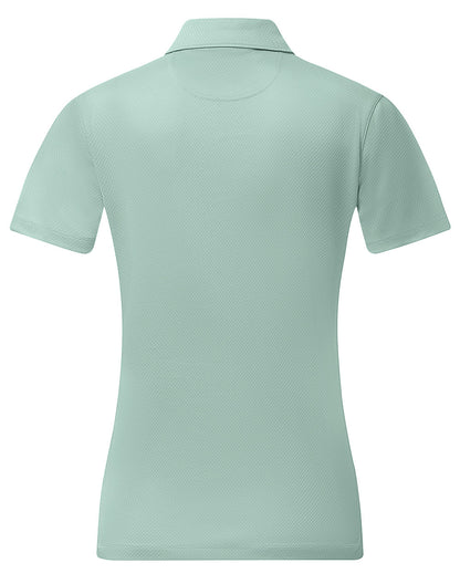 Winning Spirit Sustainable Jacquard Knit Polo Ladies (PS96)