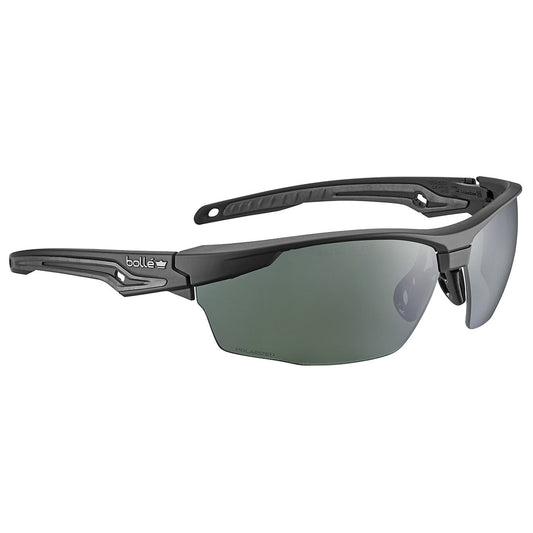 Bolle Safety Tryon Bssi Polarized As Lens W/Matt Black Temples - Soft Drawstring Pouch - (PSSTRYOP11B)