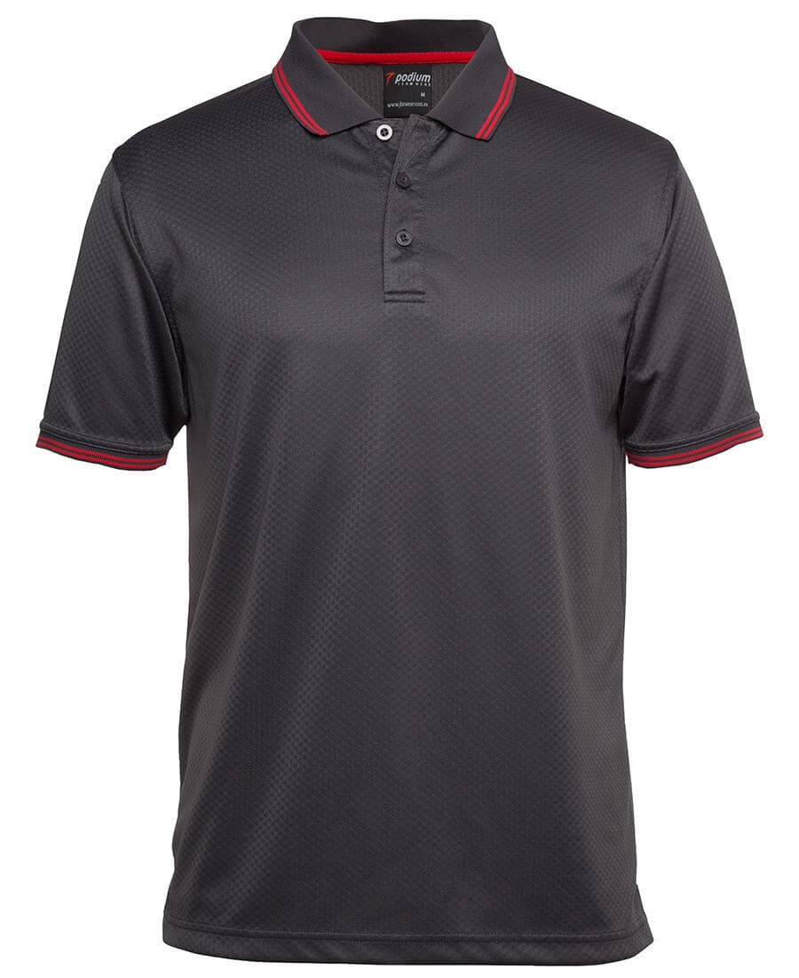 JBs Wear Pdm Jacquard Contrast Polo (7JCP)