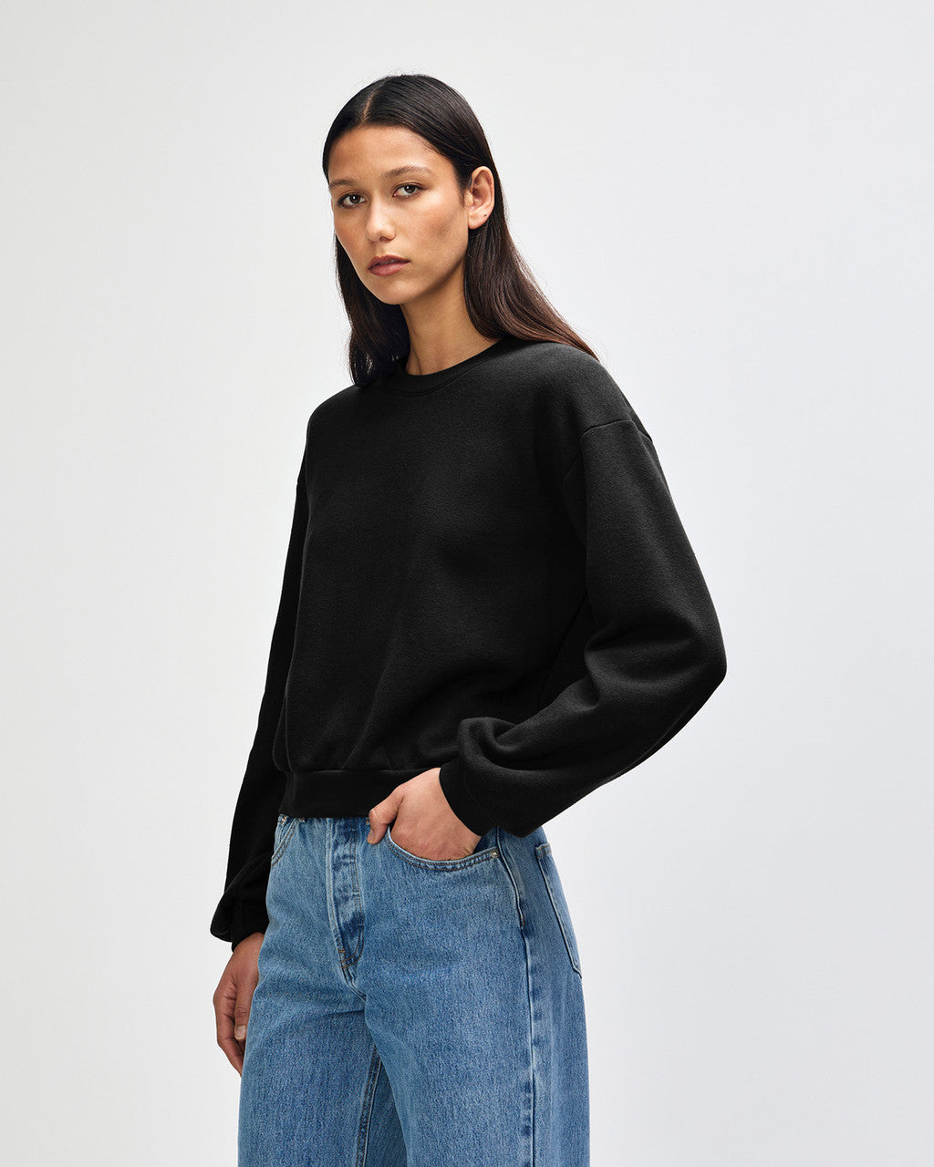 American Apparel Ladies Reflex Crewneck Sweatshirt (RF494)