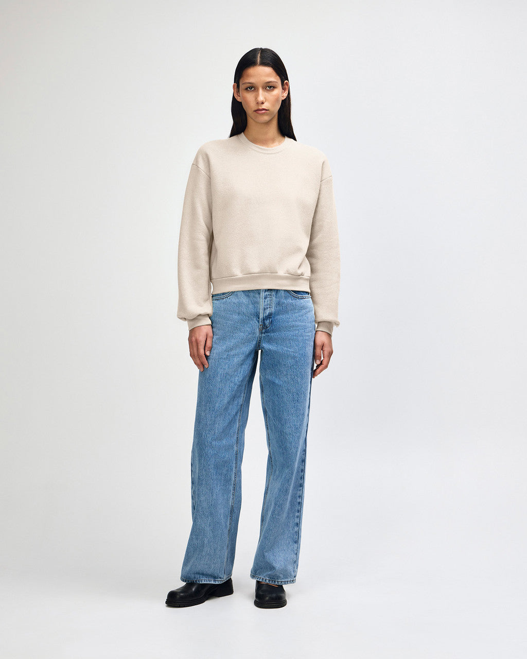 American Apparel Ladies Reflex Crewneck Sweatshirt (RF494)