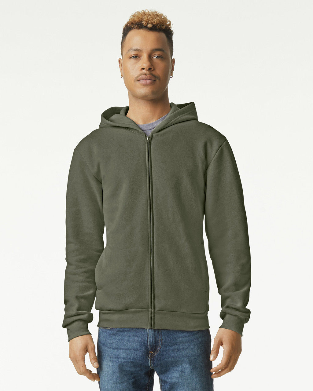 American Apparel Adult Reflex Zip Hooded Sweatshirt (RF497)