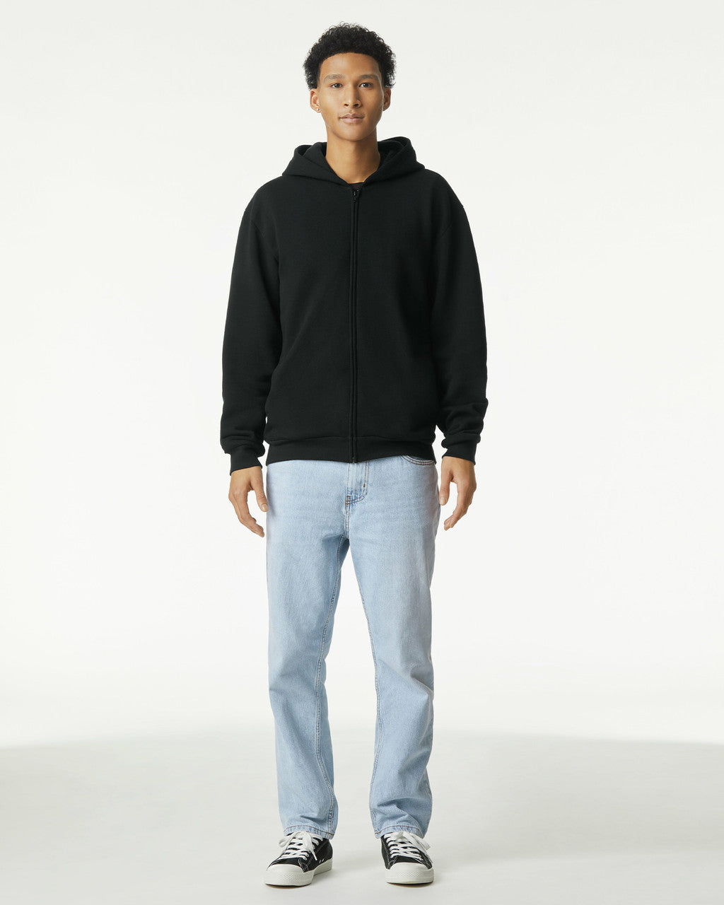 American Apparel Adult Reflex Zip Hooded Sweatshirt (RF497)