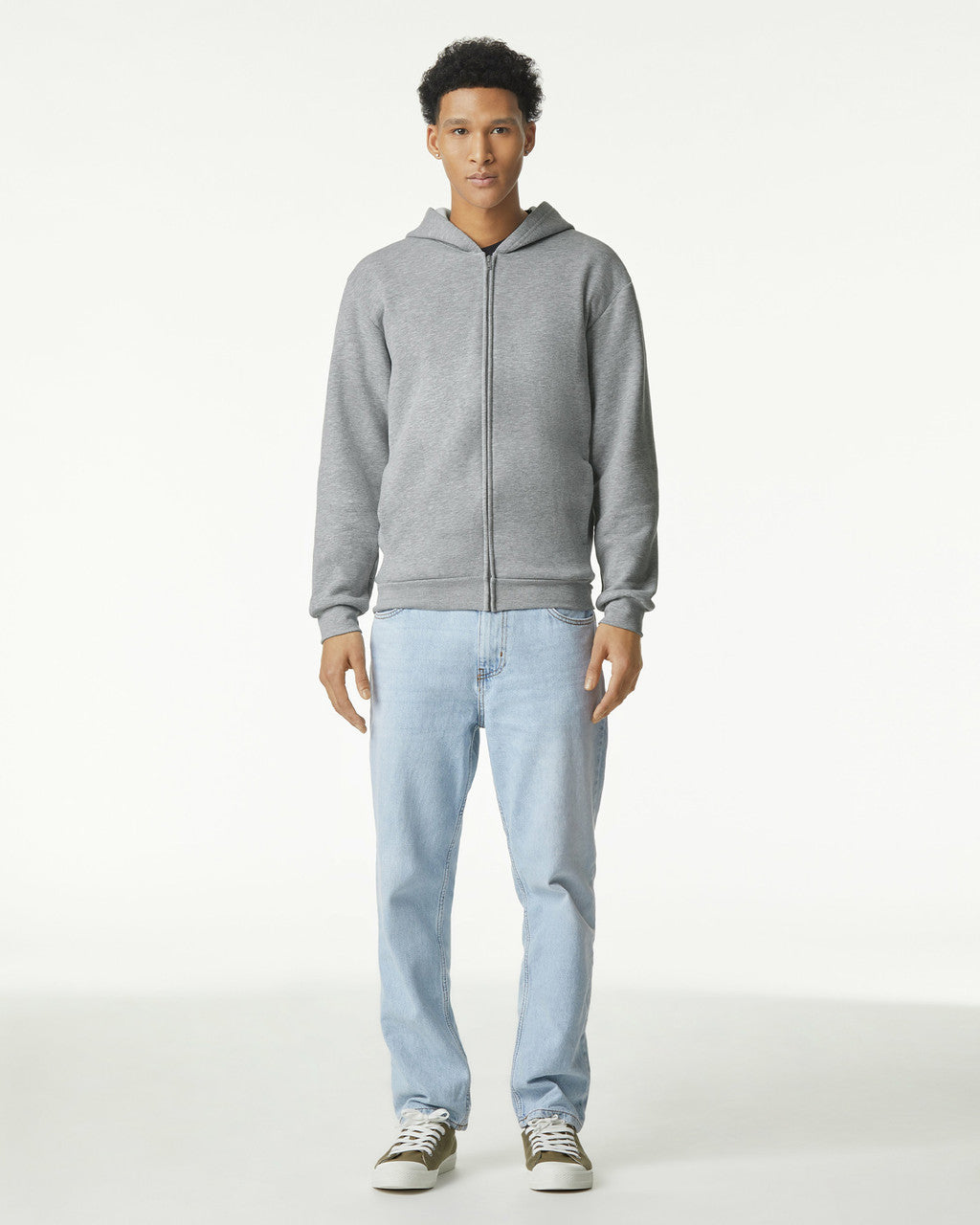 American Apparel Adult Reflex Zip Hooded Sweatshirt (RF497)