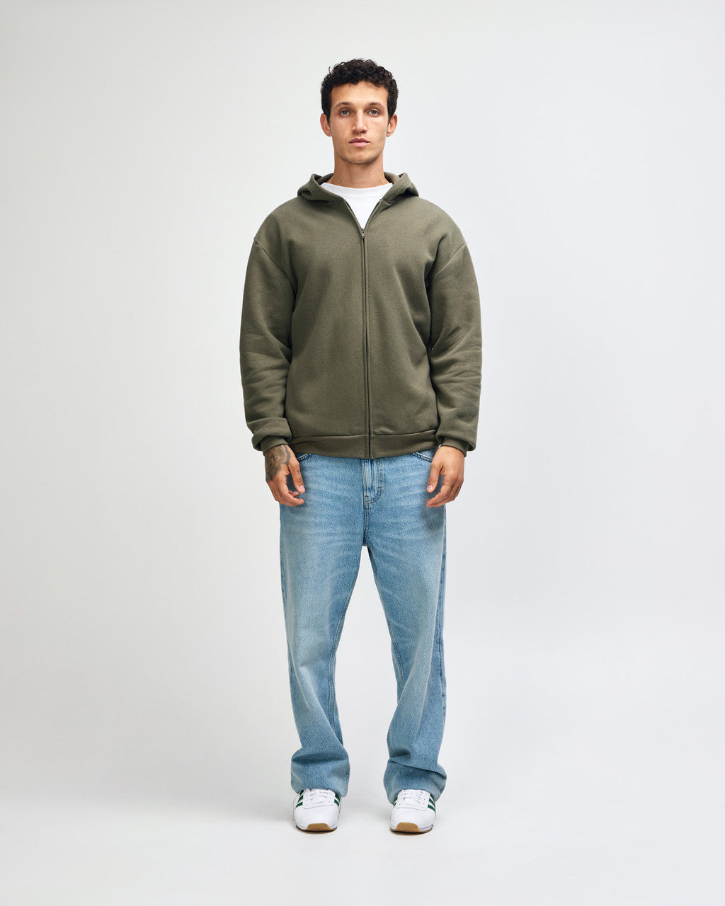 American Apparel Adult Reflex Zip Hooded Sweatshirt (RF497)