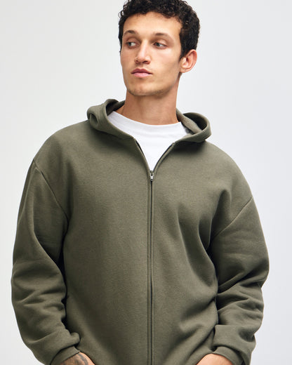 American Apparel Adult Reflex Zip Hooded Sweatshirt (RF497)