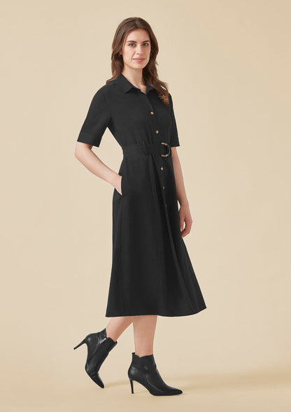 Biz Corporate Womens Adele Midi Dress (RO571LS)