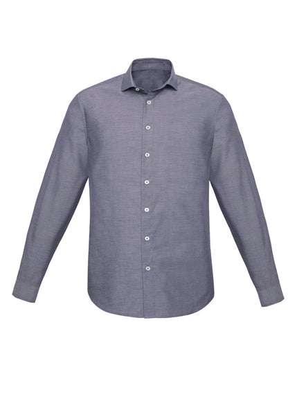 Biz Corporate Mens Charlie Slim Fit L/S Shirt (RS969ML)-Clearance