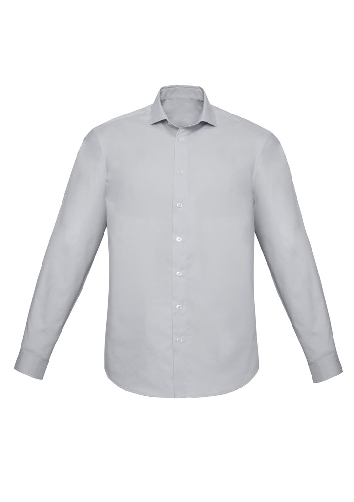 Biz Corporate Mens Charlie Slim Fit L/S Shirt (RS969ML)-Clearance