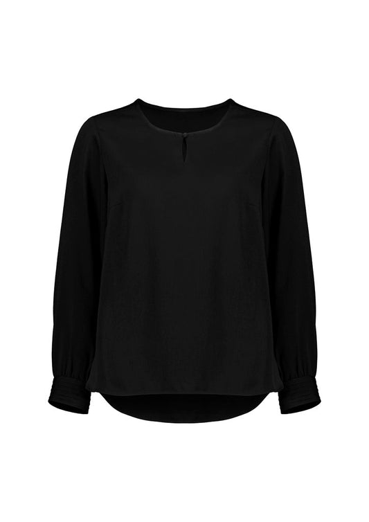 Biz Corporate Womens Evelyn Long Sleeve Blouse (RU569LL)