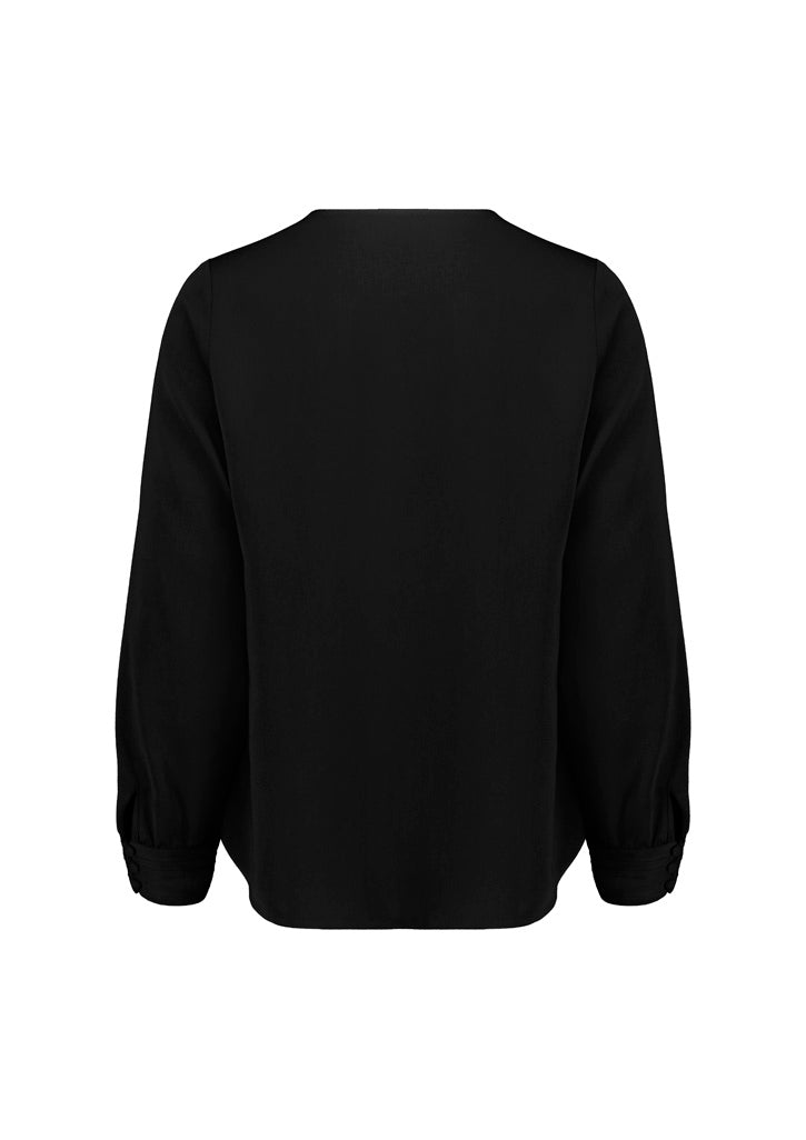Biz Corporate Womens Evelyn Long Sleeve Blouse (RU569LL)