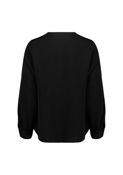 Biz Corporate Womens Evelyn Long Sleeve Blouse (RU569LL)