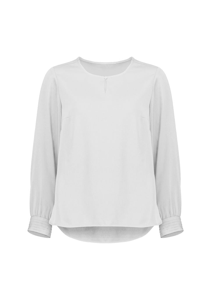Biz Corporate Womens Evelyn Long Sleeve Blouse (RU569LL)