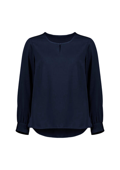Biz Corporate Womens Evelyn Long Sleeve Blouse (RU569LL)