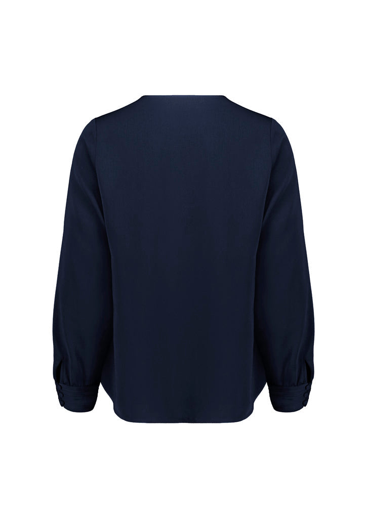 Biz Corporate Womens Evelyn Long Sleeve Blouse (RU569LL)