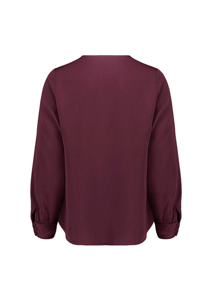 Biz Corporate Womens Evelyn Long Sleeve Blouse (RU569LL)