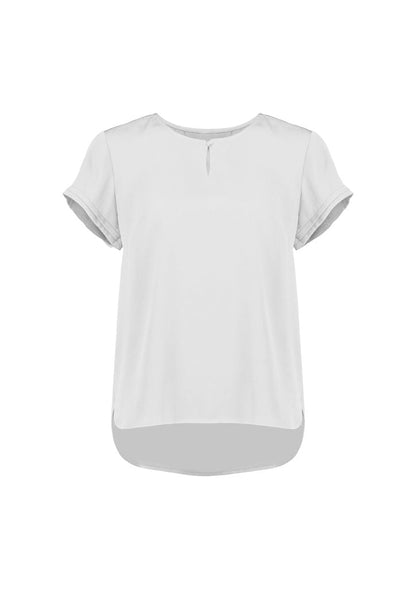 Biz Corporate Womens Evelyn Short Sleeve Blouse (RU569LS)