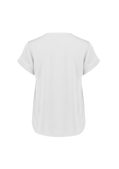 Biz Corporate Womens Evelyn Short Sleeve Blouse (RU569LS)