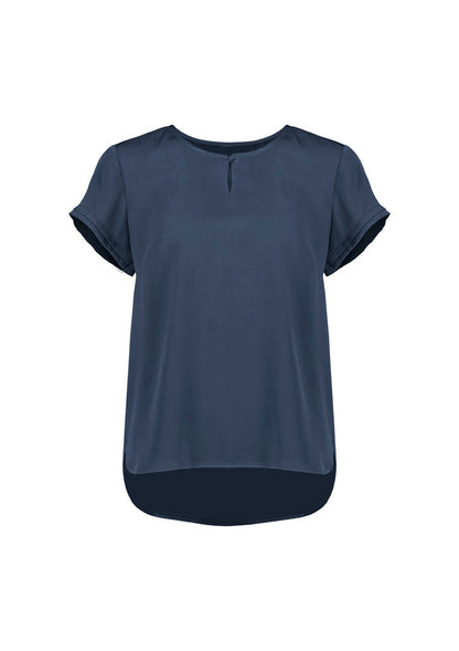 Biz Corporate Womens Evelyn Short Sleeve Blouse (RU569LS)