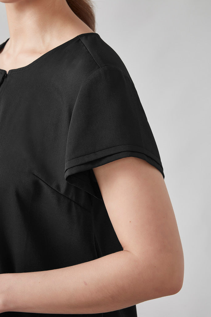 Biz Corporate Womens Evelyn Short Sleeve Blouse (RU569LS)