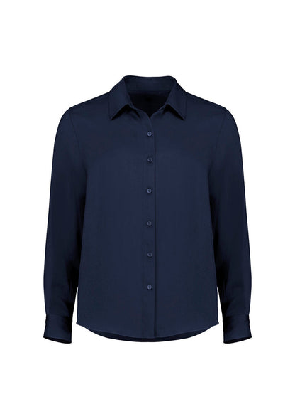 Biz Corporate Womens Evelyn Long Sleeve Shirt (RU570LL)