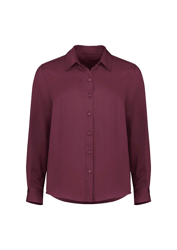 Biz Corporate Womens Evelyn Long Sleeve Shirt (RU570LL)