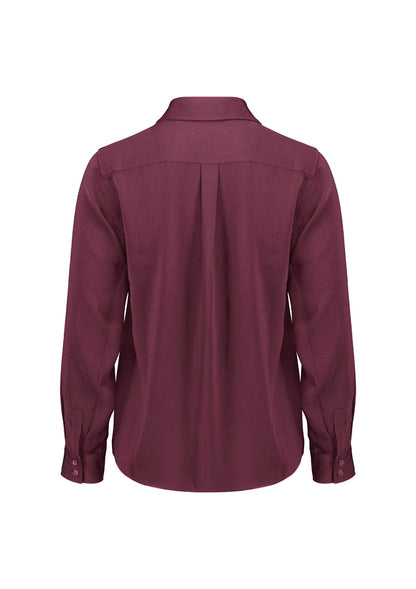 Biz Corporate Womens Evelyn Long Sleeve Shirt (RU570LL)