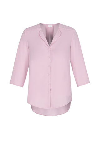 Biz Collection Womens Lily Longline Blouse (S015LT)-Clearance