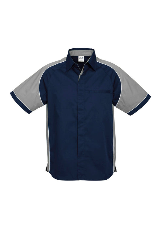 Biz Collection Mens Nitro S/S Shirt (S10112)-Clearance