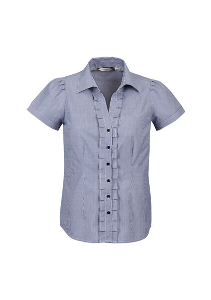 Biz Collection Womens Edge S/S Shirt (S267LS)-Clearance