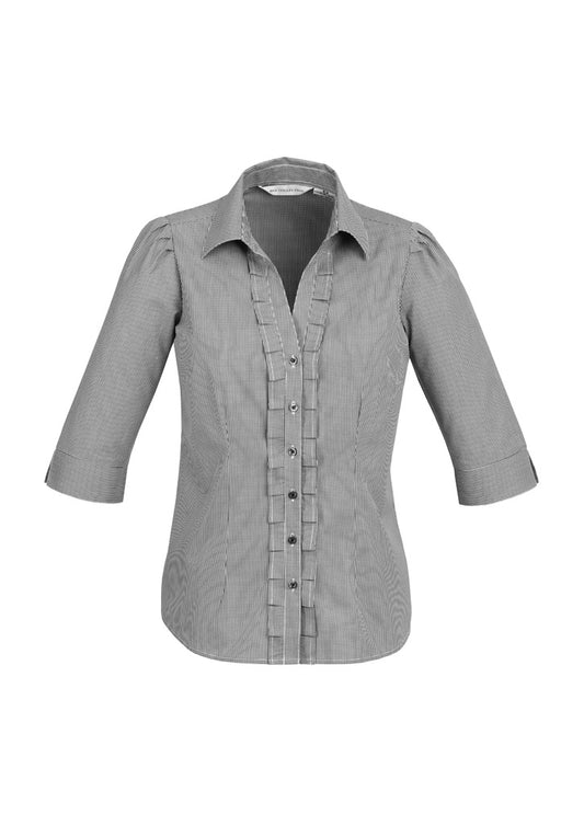 Biz Collection Womens Edge S/S Shirt (S267LT)-Clearance