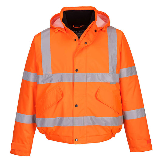 Portwest Hi-Vis Bomber Jacket  (S463) - Clearance