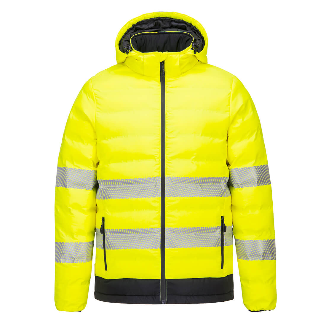 Portwest Hi-Vis Ultrasonic Heated Tunnel Jacket (S548)