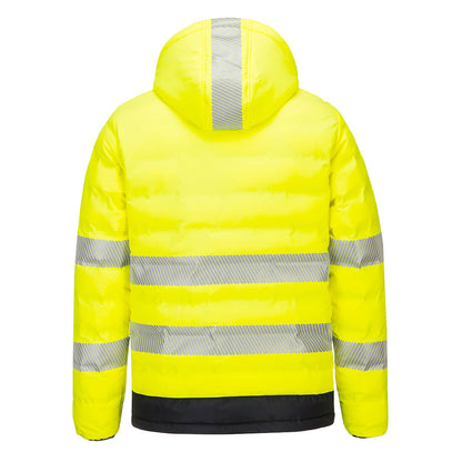 Portwest Hi-Vis Ultrasonic Heated Tunnel Jacket (S548)