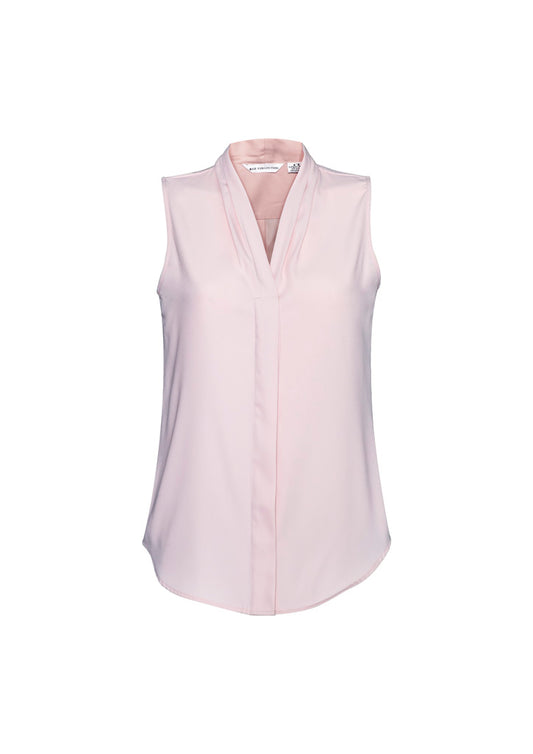 Biz Collection Womens Madison Sleeveless Top (S627LN)-Clearance