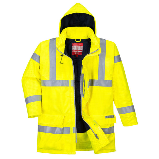 Portwest Bizflame Rain Hi-Vis Antistatic FR Jacket (S778)