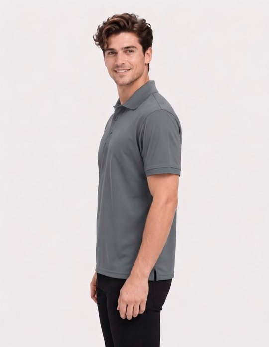 Be Seen Men's Plain Polo Shirt (The Scorpion)-Clearance