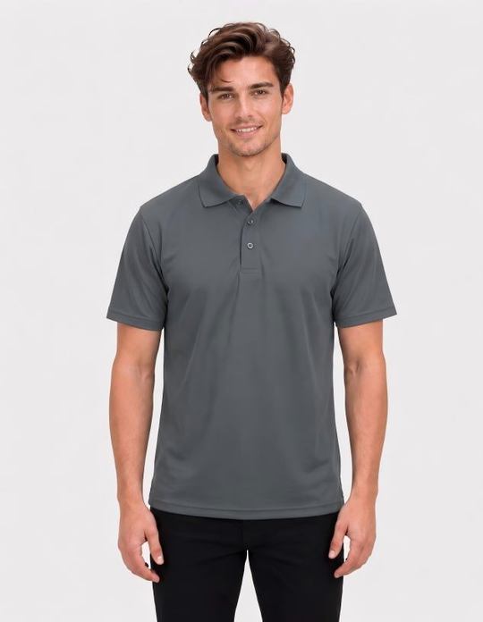 Be Seen Men's Plain Polo Shirt (The Scorpion)-Clearance