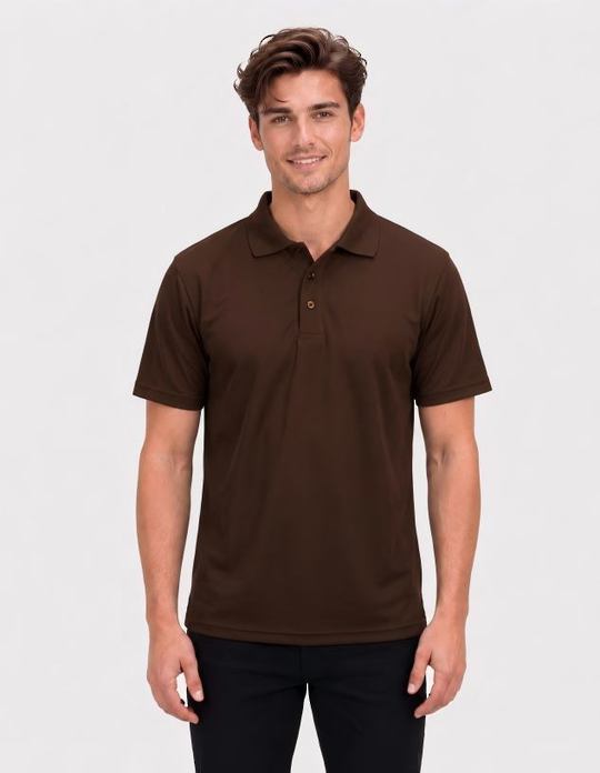 Be Seen Men's Plain Polo Shirt (The Scorpion)-Clearance