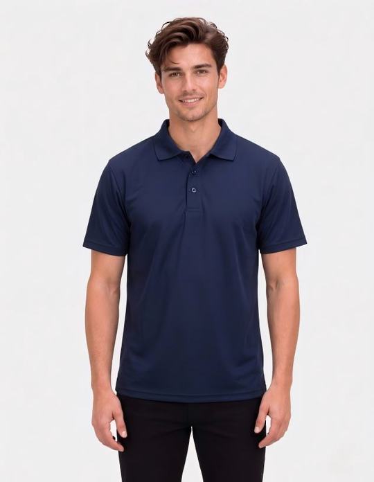 Be Seen Men's Plain Polo Shirt (The Scorpion)
