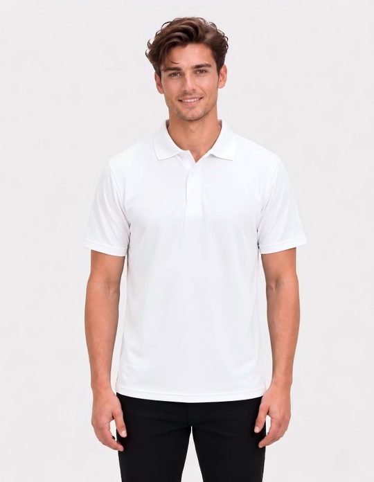 Be Seen Men's Plain Polo Shirt (The Scorpion)