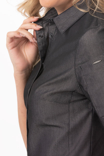Chef Works Detroit Women's Denim Shirt (SHC03W)