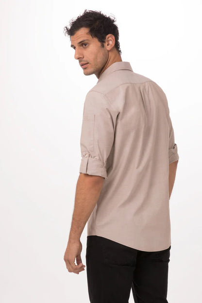 Chef Works Chambray Men's Shirt (SLMCH005)