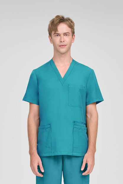 City Collection Alex Scrub Top-(SN0028)